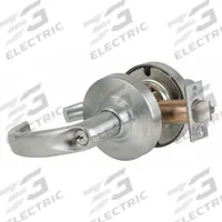 SCHLAGE Door Lockset: Classroom Lever Locksets, Chrome, ADA Compliant (MPN ND70PD SPA 626). Key specifications — Ligature Resistance: Not Ligature-Resistant; Brand: SCHLAGE; Lockset Function ANSI Code: F84; Visual Indicator Message: No Message; Lockset Style: ND Sparta; ADA Compliant: Yes; Finish: Satin Chromium-Plated : Cast Zinc.
