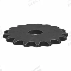 TRITAN Roller Chain Sprocket: No Hub, For Single Strands, 35, 17 Teeth, 2.041 in Pitch Dia, Steel (MPN 35A17H X 1/2). Key specifications — Brand: TRITAN.