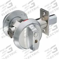 ABLOY Deadbolt Lock: Cylindrical, 1 3/4 in Door Thick - Max, Chrome (MPN ME155T 626-KD). Key specifications — ADA Compliant: No; Brand: ABLOY; Cylinder Core Type: Conventional Core Cylinder; Finish: Satin Chromium-Plated; Keyway Type: Protec2; Visual Indicator Message: No Message; Includes Core: Core Included; Ligature Resistance: Not Ligature-Resistant.