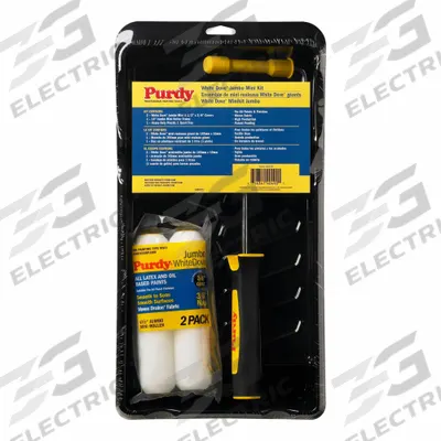 PURDY Paint Roller Kit: 6 1/2 in Roller Lg - Roller & Tray Kits