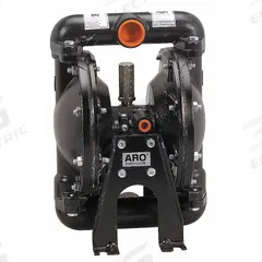 ARO Double Diaphragm Pump: Aluminum Body, 1 1/2 in, NPT Connection, 90 gpm, 275 ft Max. Head (MPN 666150-362-C). Key specifications — Brand: ARO; Seat Material: PP; Check Valve Material: Acetal.