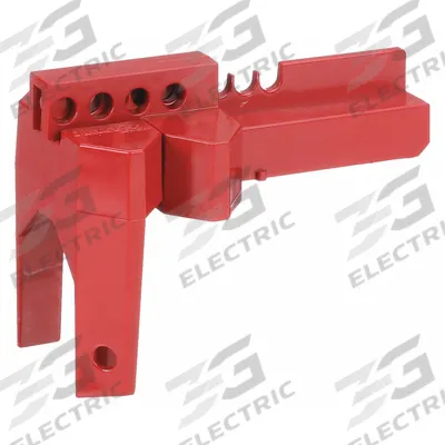 MASTER LOCK Adjustable Ball Valve Lockout: Clamp On - Clamp-On Ball Valve Lockouts
