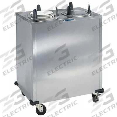 LAKESIDE Plate Dispenser Cart: Unheated, 9 1/8 in Plate Size, 39 7/8 in Overall Ht - Unheated Plate Dispenser Carts