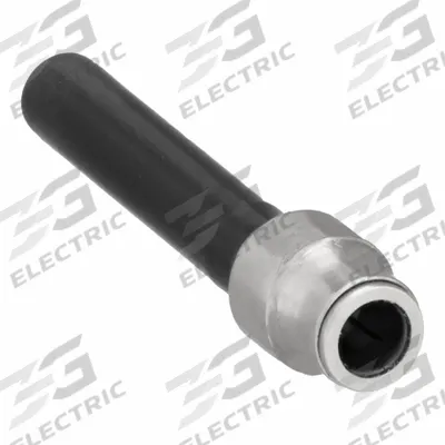LEGRIS Push-Fit Adapter Fitting: 4 mm OD x 3 mm OD Size, Push-to-Connect x Push-to-Connect - Nylon & Nickel-Plated Brass Tube Fittings