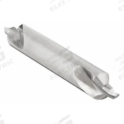 KEO Center Drill: Plain Type, #4/0, 82°, 1 1/4 in Overall Lg - Plain-Tip Center Drills