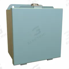 HAMMOND Enclosure: Steel, 6 in x 6 in x 4 in, NEMA 12/13/3R/4, Solid Cover, Clamp On (MPN HJ664LP). Key specifications — Closure Method: Screws; Brand: HAMMOND; Knockouts: Not Included.