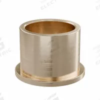 Flanged Sleeve Bearing: Bronze, SAE 841, 18 mm Bore, 22 mm OD, 18 mm Lg, -35°F to 300°F, 10 PK (MPN FFM1822-18B). Key specifications — System of Measurement: Metric; Material Grade: SAE 841; Flange Type: Flanged; Brand: OILITE.