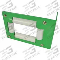 SPEEDAIRE Roller Guide: For 2CUA3/2CUA5/2CUA7 Reel Series, Polyoxymethylene, Green/White, Steel (MPN TT2CU8154G). Key specifications — Return Location: Multi-direction; Bracket Color: Green/White; For Reel Series: 2CUA3; Bracket Material: Steel; Roller Material: Polyoxymethylene; Brand: SPEEDAIRE.