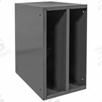 DURHAM MFG Storage Cabinet: 13 3/4 in x 24 1/8 in x 24 in, 2 Openings, 6 in x 24 in, Gray, Cabinet (MPN 582-95). Key specifications — Brand: DURHAM MFG; Cabinet Color: Gray.