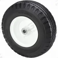 APPROVED VENDOR Flat-Free Wheel: 12 in Wheel Dia., 3 in Wheel Wd, Polyurethane, 325 lb Load Capacity (MPN 53CM59). Key specifications — Brand: APPROVED VENDOR; Tire Sidewall Number: 4.10/3.50-6.