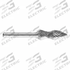 SGS PRO Carbide Bur: Tree, SG-5RA, Double Cut, 1/2" x 1 1/4" Head, 1/4" Shank (MPN 11761). Key specifications — Trade Number: SG-5RA; Brand: SGS PRO.