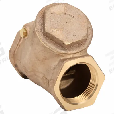 MILWAUKEE VALVE Swing Y Check Valve: Swing, Y-Style Valve Body, 2 1/2 in Pipe Size, FNPT x FNPT - Bronze Y Swing Check Valves