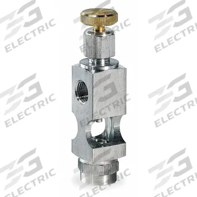 LDI INDUSTRIES Needle Valve: 1 Feeds, 1/8" Inlet Thread Size, NPTF, 1/8" Outlet Thread Size - Replacement Valves for Oilers