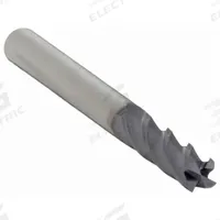 WIDIA HANITA Square End Mill: Carbide, TiAlN Coated, 4 Flute, 1/16" Mill Dia, 7/64" LOC, 1-1/2" OAL (MPN I4S0062T011R)