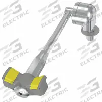 BRADLEY Plumbed Eyewash: Std, Eyes Coverage, Swing Down, Center, Chrome-Plated Brass Pipe (MPN S19274HD). Key specifications — Activation: Swing Down; Counter Mount Location: Center; Brand: BRADLEY.