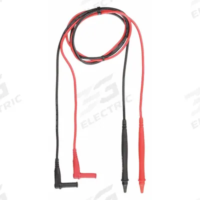 APPROVED VENDOR Test Leads: CAT III 1000V, Retractable Probe, Right Shrouded Plug - Test Leads with Probes