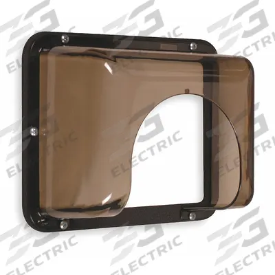 SAFETY TECHNOLOGY INTERNATIONAL Keypad Cover: Polycarbonate, 6 3/4 in Overall Dp - Covers for Alarms & Wall Fixtures