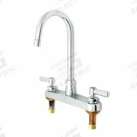 ZURN Low Arc Kitchen Faucet: AquaSpec®, Cast Brass, Widespread, Deck, 3 Mounting Holes, Chrome, NPSM (MPN Z871B1-XL). Key specifications — Series: AquaSpec®; Brand: ZURN.