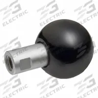 JW WINCO Revolving Ball Knobs: Ball, Plastic w/ SS Thread, 1/2"-13 Thread, 1.22 in Thread Lg (MPN 319.5-50-1/2X13-B). Key specifications — Brand: JW WINCO.