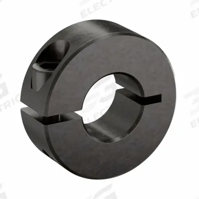 RULAND MANUFACTURING Shaft Collar: 1-Piece, Inch, Round, Clamp-On, 1/2 in Bore Dia - Steel Shaft Collars