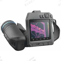 FLIR Infrared Camera: 12.5° x 12.5°, SD Card/USB/Wireless, 640 x 480, FLIR T800, 30 Hz Frame Rate (MPN FLIR T840-24-42). Key specifications — Focus Method: Manual; Manufacturer Part Number: FLIR T840-24-42; Brand: FLIR; Field of View: 12.5° x 12.5°; Intrinsic Safety: Not Specified Intrinsically Safe; Lens Angles Included: 24°, 42°; Features_Broad: Hard-to-Reach Areas.