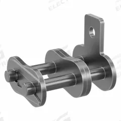 TSUBAKI Attachment Link: For Std Roller Chains, SA-1, 80, Double Strand, 1 in Pitch, Steel, Plain (MPN 80-2SA1CL). Key specifications — attr305132: Attachment; attr305112: TSUBAKI.