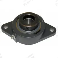 TIMKEN 2 Bolt Flange Bearing: Radial Ball, 1 3/16 in Bore, Cast Iron, Eccentric Collar, 5 9/16 in Lg (MPN VCJT 1-3/16). Key specifications — Bore Type: Cylindrical; Brand: TIMKEN; Lubricant Material: NLGI #2 Equivalent; Mounting Bolt Size: 7/16 in; System of Measurement: Inch.