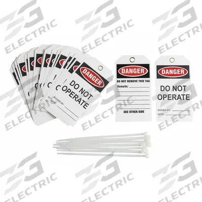 BRADY Danger Tag: Danger, Do Not Operate, Polyester, Write-On Surface, English - Safety