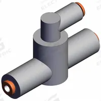 SMC Shuttle Valve: 1/8 in, 0.05 MPa to 1 MPa (MPN VR1210F-01). Key specifications — attr1086980: SMC; attr1086978: VR1210F-01.