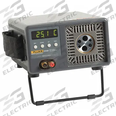 FLUKE Drywall Temperature Calibrator: 95°F to 662°F /35°C to 350°C - Single-Block Drywell Calibrators with Adjustable Setpoints