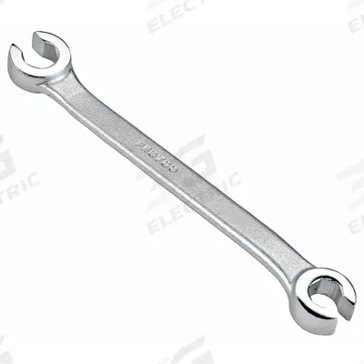 PROTO Flare Nut Wrench: Alloy Steel, Satin, 3/4 in_7/8 in Head Size - SAE, Double End, Standard-Head, 6-Point Flare Nut Wrenches