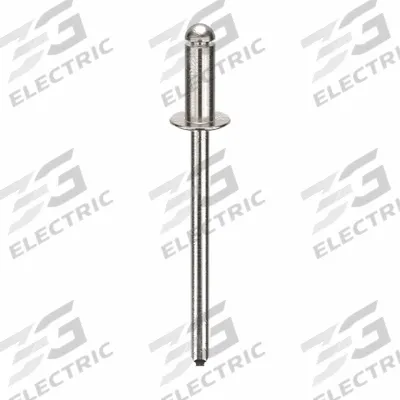 POP AVDEL Blind Rivet,1.409" L,0.122" dia,PK500: Inch, 1 13/32 in Overall Lg, 5/16 in Body Lg - Domed-Head Blind Rivets