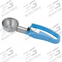 VOLLRATH Disher: 2.4 oz Capacity, Stainless Steel, NSF Certified, 2 3/8 in Bowl Dia, 47394. Key specifications — Manufacturer Part Number: 47394; Material: Stainless Steel; NSF Certified: Yes; Product Type: Squeeze Disher; Scoop Size: #14; Brand: VOLLRATH.