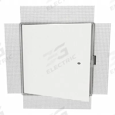 BABCOCK-DAVIS Access Door: 36 in Ht, 30 in Wd, Concealed Hinge, Plaster Bead Flange, Steel - Locking Access Doors