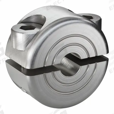 RULAND MANUFACTURING Shaft Collar: 2-Piece, Metric, Round, Clamp-On, 4 mm Bore Dia - Stainless Steel Shaft Collars