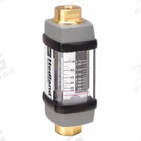 HEDLAND Mechanical Flowmeter: Water and Other Fluid Meter, Scale, Variable Area, Inline, Universal (MPN H205B-010). Key specifications — Display Type: Scale; O-Ring Material: Viton; Includes Flow Rate Adjustment Knob: No; Includes Pressure Guage: No; Mounting Orientation: Universal; Unit Of Measure: Gallons; Brand: HEDLAND; Accuracy: +/-7%.