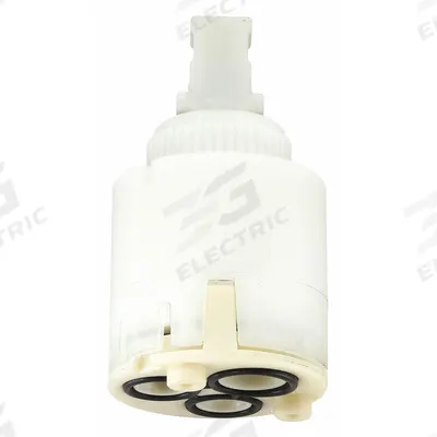 KOHLER Cartridge: For Kohler Genuine Series, Use with Hot Water, Brass, Ceramic Disc - Disc Faucet Cartridges