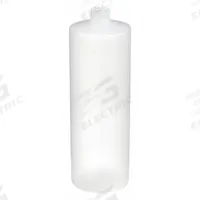 DYNALON Dropper Bottle: HDPE, 1 L, 33.81 fl oz, No Label, Closure Material: LDPE Cap, Dropper, LDPE (MPN 605124). Key specifications — Body Color: Colorless; Closure Color: White; Graduated: No; Brand: DYNALON; Closure Included: Yes; Bottle Imprinting: No Label.