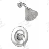 AMERICAN STANDARD Shower Faucet: Reliant 3, 2.5 gpm Fixed Showerhead Flow Rate, Metal/Plastic (MPN TU385501.002). Key specifications — Showerhead Material: Metal; Series: Reliant 3.