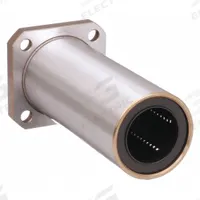 NB Linear Square Flange Mount Bearing: Twin, SWK-W, 3/4 in ID, 2.188 in Flange Wd (MPN SWK12GWUU). Key specifications — Material: Resin.