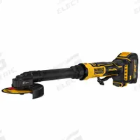 DEWALT Cut-Off Tool: 4 in Wheel Dia, Paddle, Brushless Motor, 1.7 Ah Battery Capacity, 20V DC (MPN DCG432XGE2). Key specifications — attr1255499: 1.7 Ah; attr1255492: In-Line; attr1255502: Yes; attr1255547: Paddle.