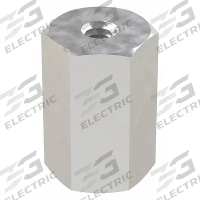 APPROVED VENDOR Standoff: Inch, Female x Female, Hex, Aluminum, Plain, 3/4 in Overall Lg - Aluminum Female x Female Standoffs