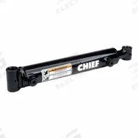 CHIEF Welded Hydraulic Cylinder: 6 in Bore Dia., 42 in Stroke Lg, 53 in Retracted Lg, 84,820 lb (MPN 216151). Key specifications — attr95618: Double Acting; attr98893: CHIEF.