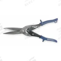 WESTWARD Metal Cutting Snip: Straight, 11 1/2 in Overall Lg, 3 in Cutting Lg, Steel, Plastic, Metal (MPN 5MW41). Key specifications — attr308531: Plastic; attr308530: Steel; attr308532: Plastic; attr308535: Metal; attr308546: Straight; attr324897: WESTWARD.