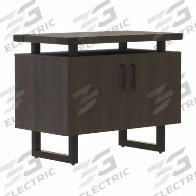 MIRELLA Storage Cabinet: Southern Tobacco, 36 in Overall Wd - Mirella Series - Storage