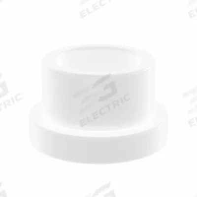 OILITE Flanged Sleeve Bearing: Acetal, 3/8 in Bore, 1/2 in OD, 3/8 in Overall Lg - Wet-Environment Plastic Flanged Sleeve Bearings