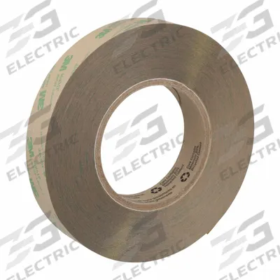 3M Transfer Tape: 1 in Wd, 60 yd Lg, 5.2 mil Thick, Polycoated Kraft Paper - General Purpose Adhesive Transfer Tape