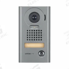 AIPHONE Door Station: 18V DC, GT Series/JO Series, JO-DV. Key specifications — attr1056151: IP Video Intercom; attr1056144: Outdoor; attr1056170: Door Station; attr1056135: GT Series; attr1056153: Surface Mount.