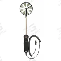 DWYER Thermo-Anemometer: Thermo-Anemometer, Air Velocity Meter Accessories, 8 in, Anemometers, UHH (MPN VP1). Key specifications — Brand: DWYER; Compatible with Manufacturer Model Number: UHH; Includes: Coiled Cable.