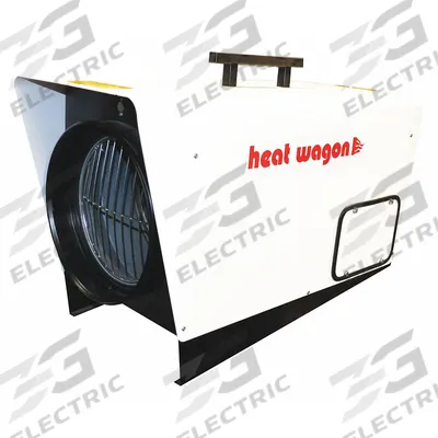 HEAT WAGON Portable Electric Salamander Heater: 12kW/18kW Watt Output, Hardwired - Portable Electric Ducted & Tent Heaters
